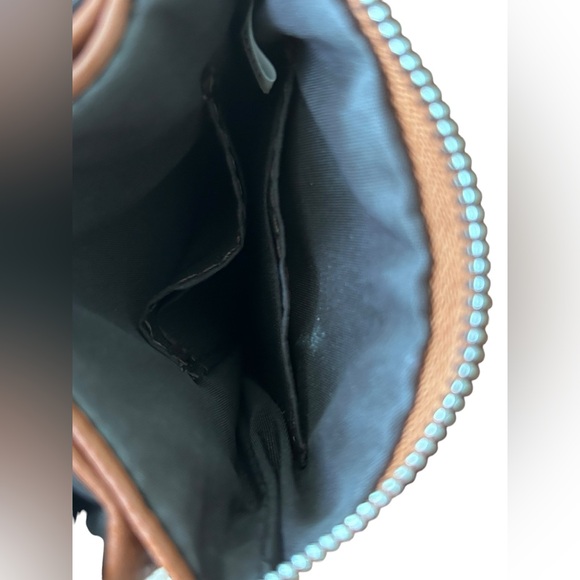 Befen Small Brown Leather Crossbody - Picture 5 of 6